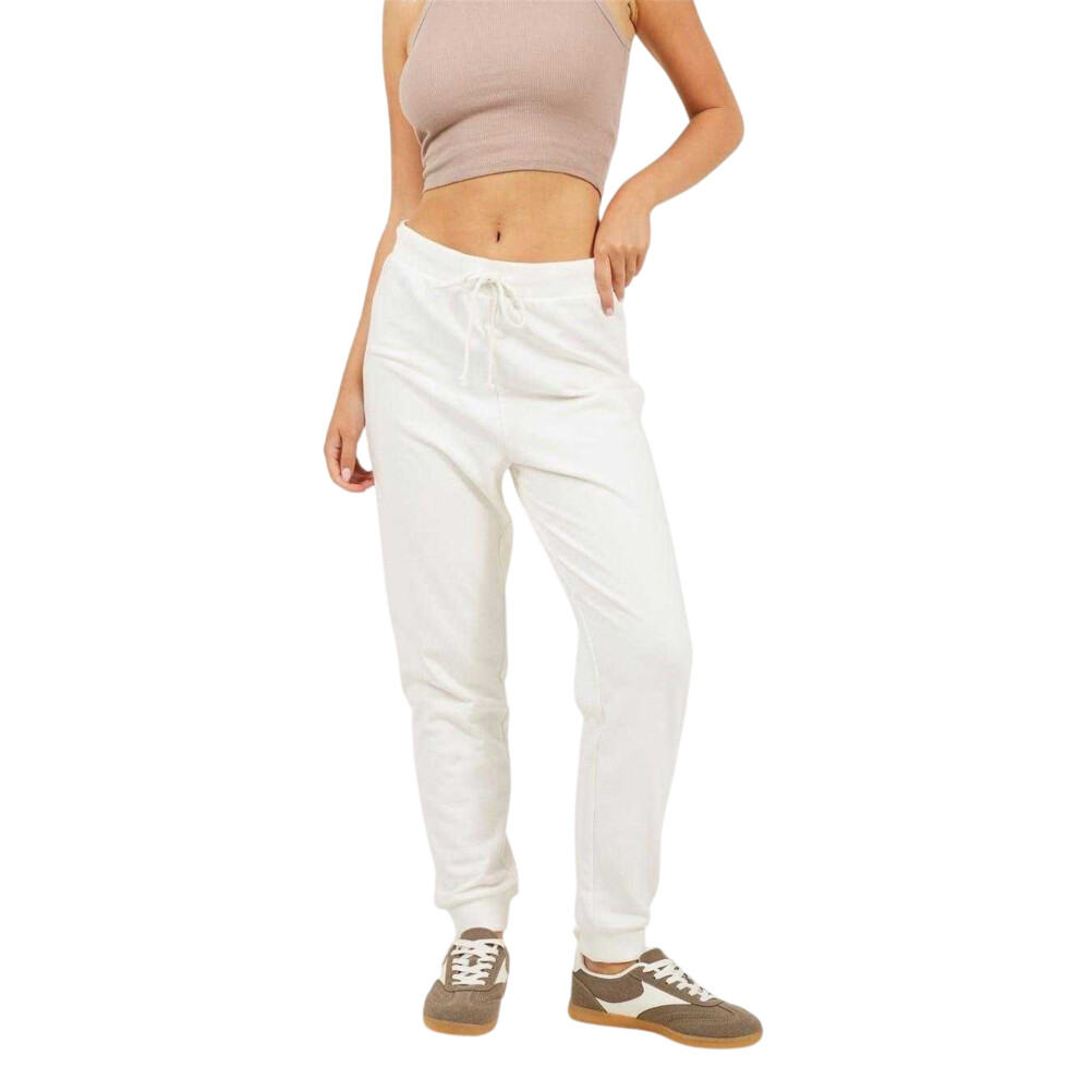 Brave Soul (14 Uk, ) Womens/Ladies Skinny Jogging Bottoms White