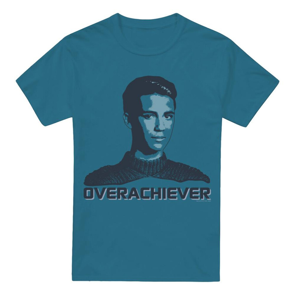 Star Trek (Xl, Slate) Mens Overachiever T-Shirt Multicoloured