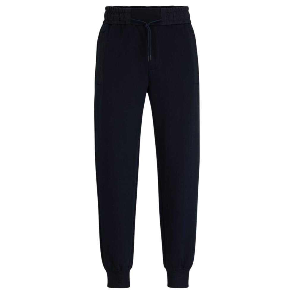 Hugo Boss (Xl R, Dark ) Mens Larsen Slim Joggers Blue