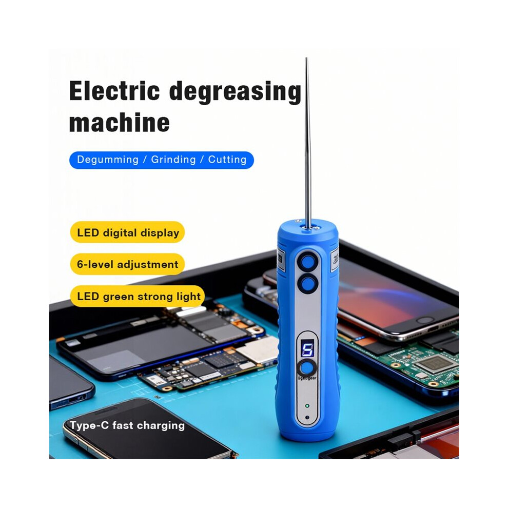 Portable Oca Glue Remover Multifunctional Electric Degumming Machine 6 Gears Adjustable Dry Adhesive Remover Repair Tool 6033982860922