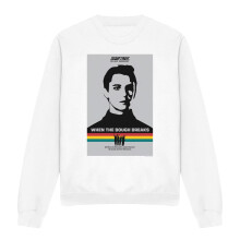 (M, White) Star Trek Unisex Adult The Next Generation Season 1 Episode 17 Sweatshirt