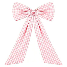 Large Ribbon Hanging Bow, Trendy Coquette-Style Wall Decoration Gift
