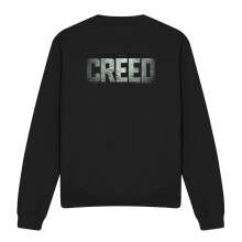 (XL, Black) Creed Unisex Adult Logo Sweatshirt