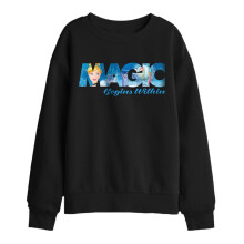 (7-8 Years, Black) Cinderella Childrens/Kids Magic Begins Within Sweatshirt