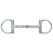 (5in, Silver) Shires Mouth Dee Jointed Horse Bit