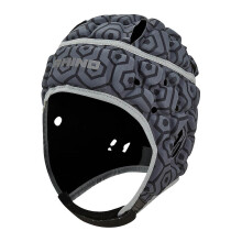 (M, Black/Grey) Rhino Unisex Adult Rugby Headguard