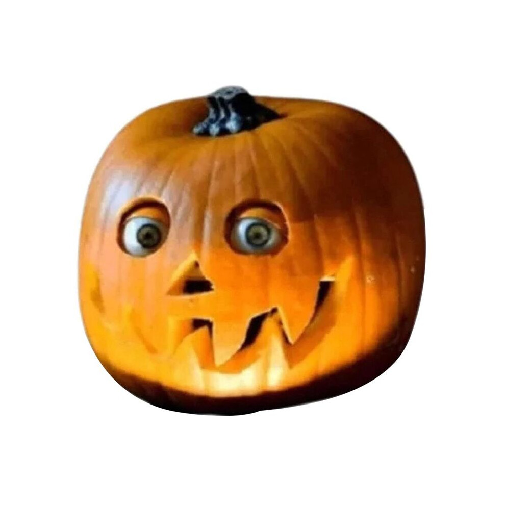 Scary Halloween Pumpkin With Moving Eyes, Pumpkin Decorations,Halloween Artificial Pumpkins Decoration A 4712295053024