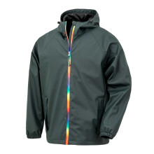 (3XL, Black Olive) Result Recycled Unisex Adult Prism PU Waterproof Jacket