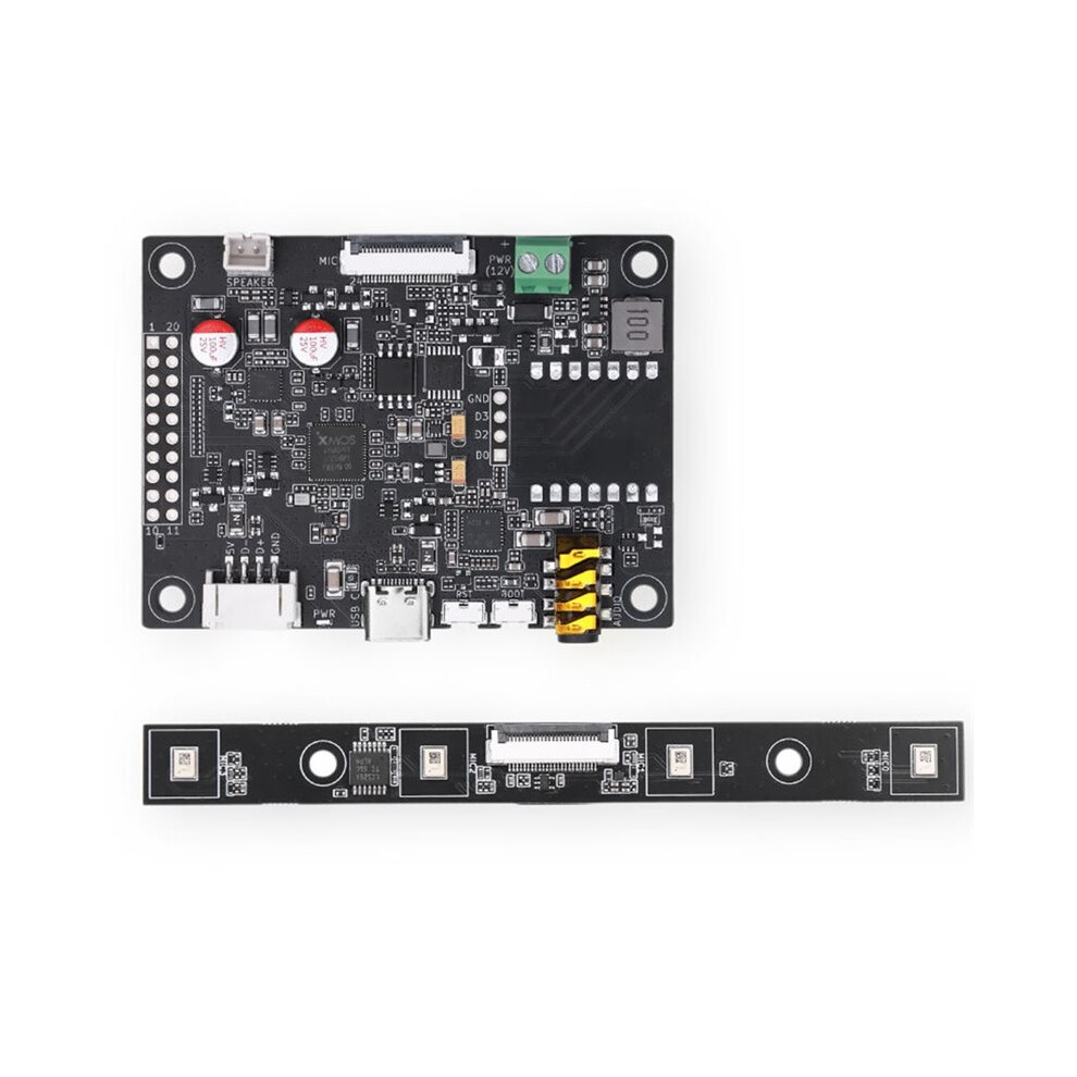 Respeaker Flex Xvf3800 4-Mic Ai Microphone 360 Far-Field Voice Capture Usb/I2s For Robotics Embodied Ai Linear 4711448312230