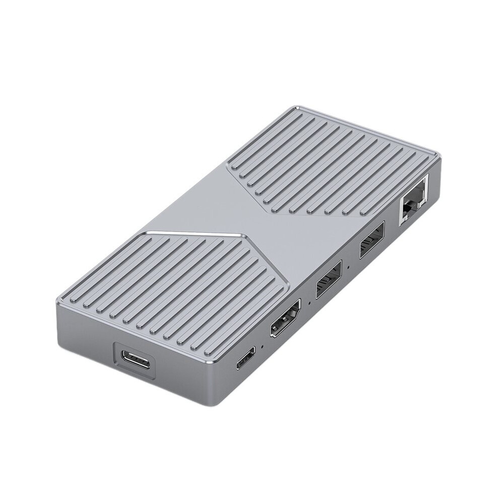 M.2 Hard Drive Enclosure Expansion Dock Hub 10Gbps External -Compatible Multi-Compatible Dual-Protocol 4K60hz-Pd100w 4713606047695