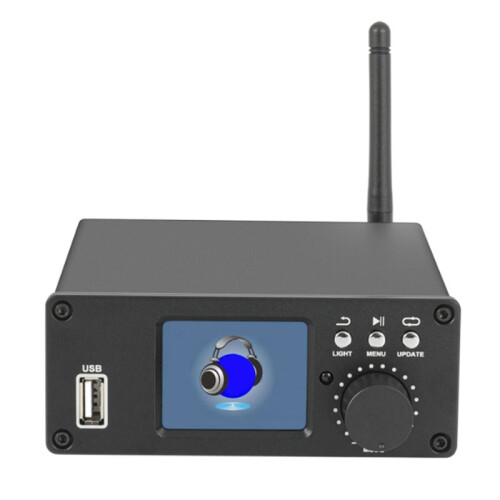 Lossless HIFI Digital Audio Decoder Player  ES9038Q2M Professional Music Turntable DTS Decoding EU PLug