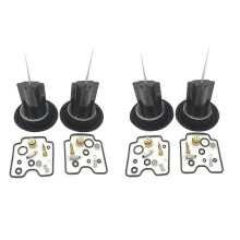 Set di 4 diaframmi per pistone compatibili con kit di riparazione carburatore Bandit 1200 GSF1200 GSF1200S