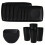 16 Piece Square Steak Plate Salad Bowl Tableware Set, Square Plate Bowl Cup, Environmentally Friendly and Durable 1