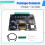 Automobile Crank Shaft Synchronization Signal Simulator Module 6-Channel Output Signal Generator Module with LED Display 5