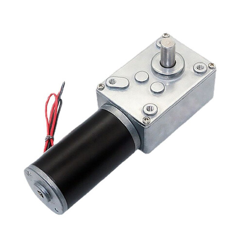 5840-31ZY Turbo Worm Encoder Micro- Reduction Motor Self Locking Speed Control Small Motor 24V 12RPM