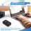 Hub USB 5.0 Converter Wired Keyboard&Mouse to Wireless Hub Adapter Support 8 Devices for Tablet,Laptop,Mobile 8