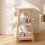 AIYAPLAY Baby Changing Table with 2 Storage Shelves White 9