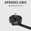 Motor SPEEDX2 1003 14800KV Compatível com Bateria LiPo 2S e ESC de 12-20A para Drones Multicópteros de Corrida FPV de 1,6 A 2 Polegadas 1