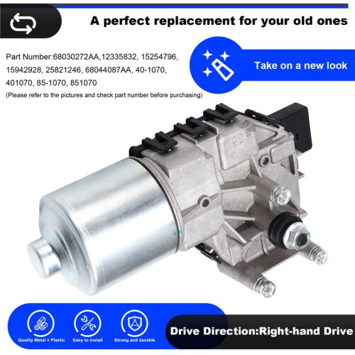 68030272AA Car Front Windshield Wiper Motor for      68030272