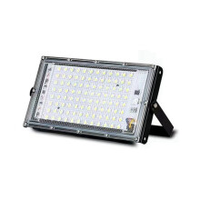 Projecteur LED 50 W pour Extérieur, Étanche, Lampe de Projection pour Camping, Projecteur LED, Prise UE