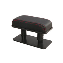 Black Red Car Armrest Pad Elbow Support Car Adjustable Anti-Fatigue Armrest Rest Elbow Support Heightening Pad