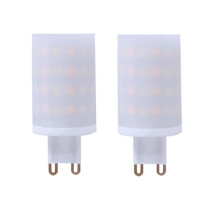 Tuya WiFi G9 Lâmpada Inteligente Regulável G9 6W Lâmpada LED Lâmpada Halógena Controle de Voz Lâmpadas LED Inteligentes 2 Peças Plugue UE