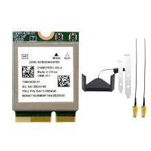 MT7927 WiFi7 Card+Rotating Antenna 2.4G/5G/6G Tri-Band 8774M Wireless WiFi Card BT5.4 Gigabit Wireless Network Card