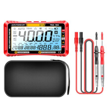 613Smart Multimeter Real- Power-Off Measuring Tester AC/ Ammeter Voltmeter 4000Count Digital Multimetro TestTool,B