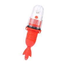 Marine Signal Light Net Underwater Fish Lure Lamp LED Fish Collecting Light Red