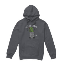 (M, Charcoal) Sesame Street Unisex Adult Ridin Dirty Hoodie