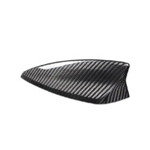 Adesivos Decorativos para Capa de Antena de Carro Acessórios de Fibra de Carbono para Camaro 2016-2023 Padrão de Fibra de Carbono Preto
