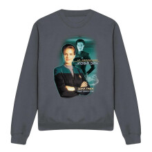 (M, Charcoal) Star Trek Unisex Adult Jadzia Dax Sweatshirt