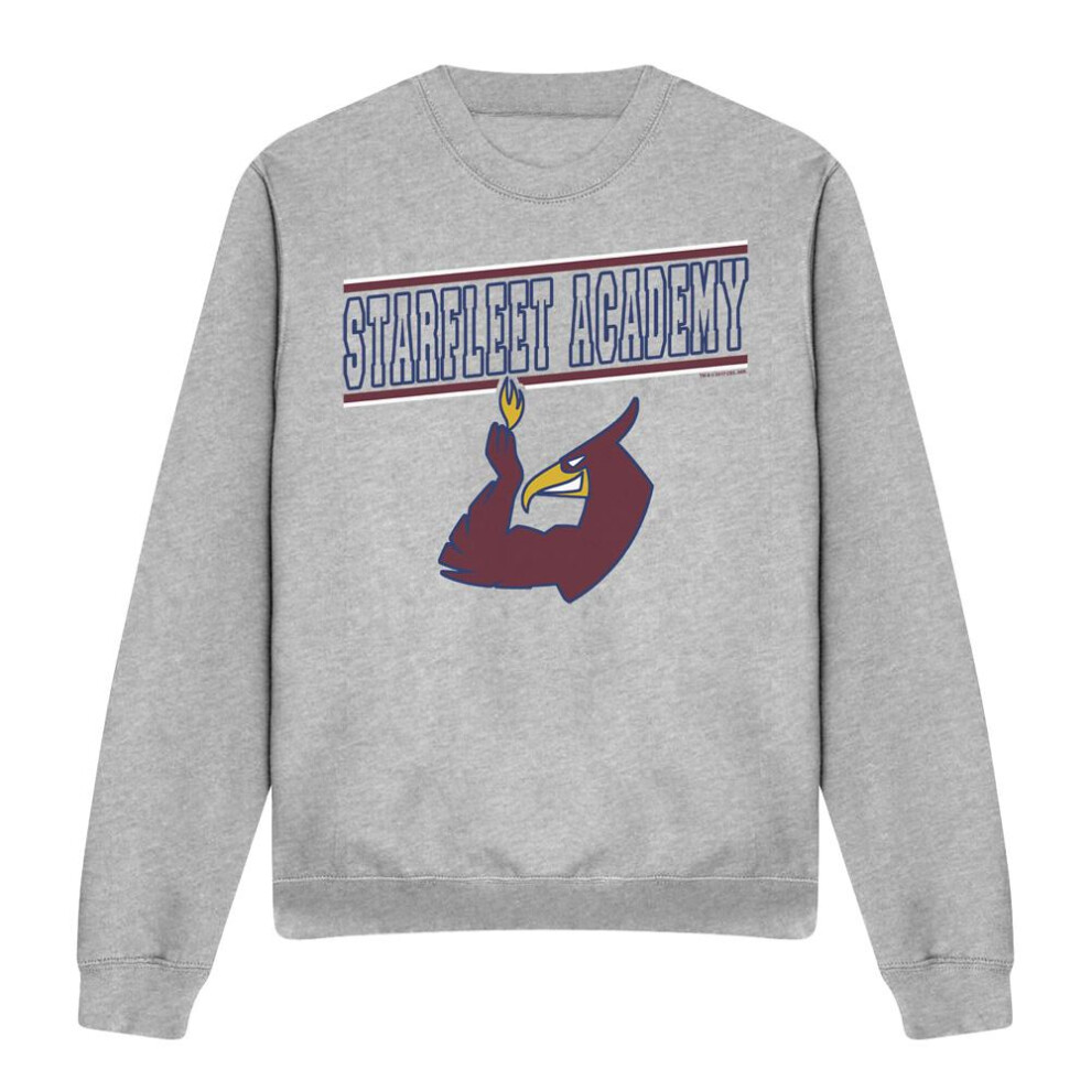 Star Trek (S, Sport Heather) Unisex Adult Phoenix Sweatshirt Multicoloured
