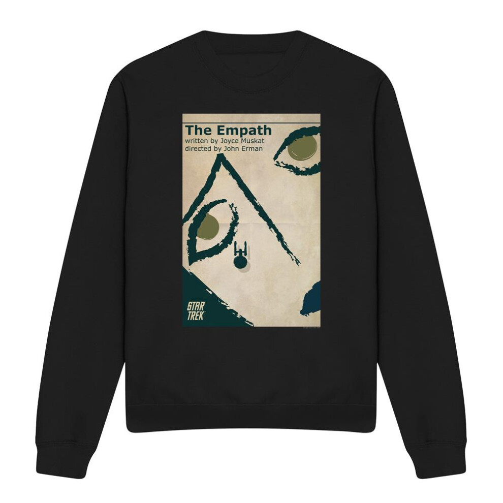 Star Trek (Xxl, ) Unisex Adult The Original Series Episode 67 Sweatshirt Black
