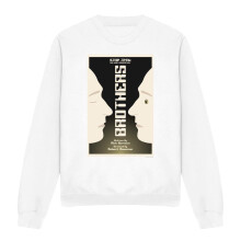 (L, White) Star Trek Unisex Adult The Next Generation Season 4 Episode 3 Sweatshirt