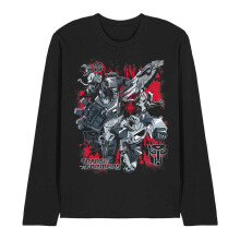 (XL, Black) Transformers Unisex Adult Generations Autobots Roll Out And Protect Long-Sleeved T-Shirt