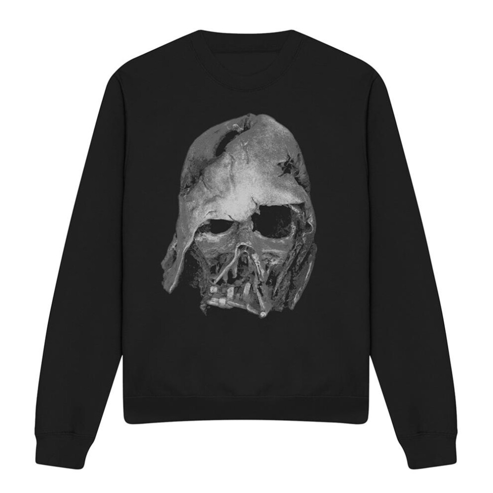 Star Wars (L, ) Unisex Adult Darth Vader Face Sweatshirt Black