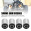 Swingarm Bushing 4 Pack 25x38mm Quad 19