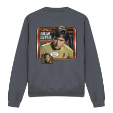 (S, Charcoal) Star Trek Unisex Adult Enemy Wessel Sweatshirt