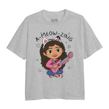 (7-8 Years, Sport Green) Gabby's Dollhouse Girls A Meow Zing T-Shirt