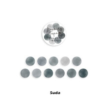 (Soda)100 pegatinas de puntos redondos Washi Tape álbum de recortes diario suministros de decoración hágalo usted mismo diario