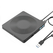 6 In1 External CD/DVD Drive USB3.0 Type C CD DVD RW VCD Optical Drive with TF Card Reader DVD Burner for PC Laptop