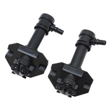 1 Par de Bicos de Lavagem de Farol 8U0955101C 8U0955102C para Q3 2012-2014