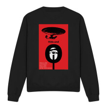 (L, Black) Star Trek Unisex Adult The Next Generation Season 1 Episode 10 Sweatshirt