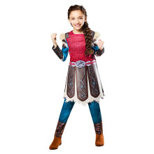 (XS, Multicoloured) How To Train Your Dragon Childrens/Kids Astrid Hofferson Battlesuit Costume Dress