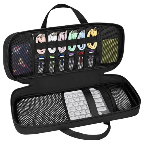 Travel Keyboard Case Bag Keys  Keyboard Carrying Storage Case for Wireless Keyboard