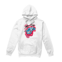 (L, White) Star Trek Mens Airbrush Hoodie