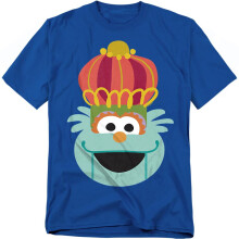 (4XL, Royal Blue) Sesame Street Unisex Adult Rosita Nutcracker Christmas T-Shirt