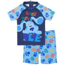 (18-24 Months, Blue) Blue's Clues & You! Boys Two Piece Swim Set