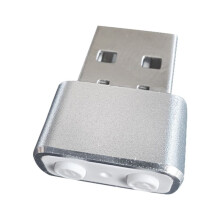 Mouse Jiggler USB Mouse Mover with Button Anti Computer Hibernation Mobile Cursor Three Track Modes